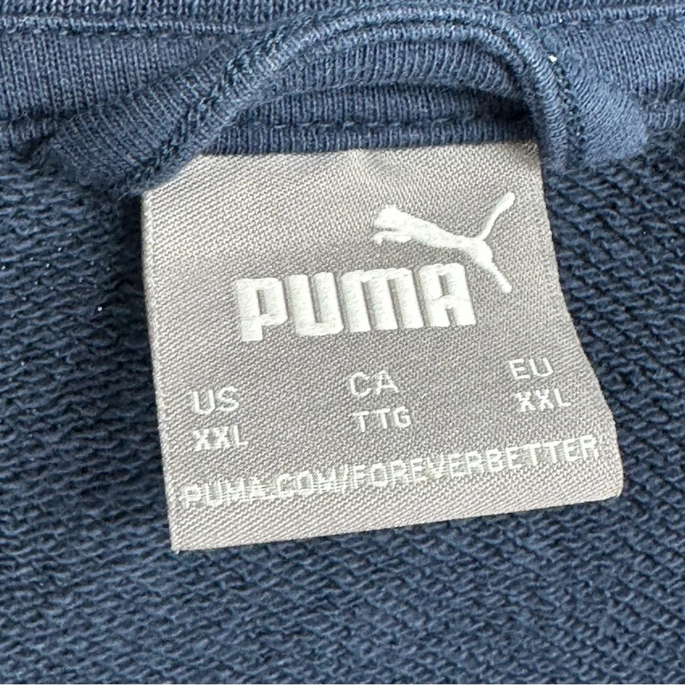 Men’s XXL Puma Blue Aqua‎ Jacket Beach Tropical Sleeves Embroidered Hoop Hunter